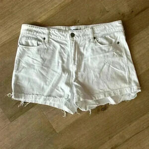 Paige white Jean shorts.  Women’s size 31.
